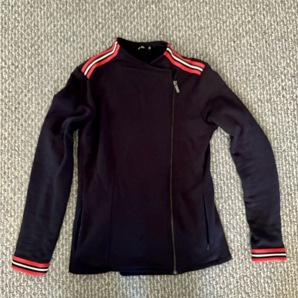 Saint + Sofia blazer cotton biker jacket - Picture 9 of 9